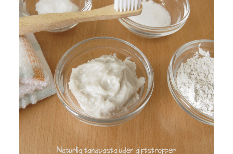 Naturlig tandpasta uden giftstoffer