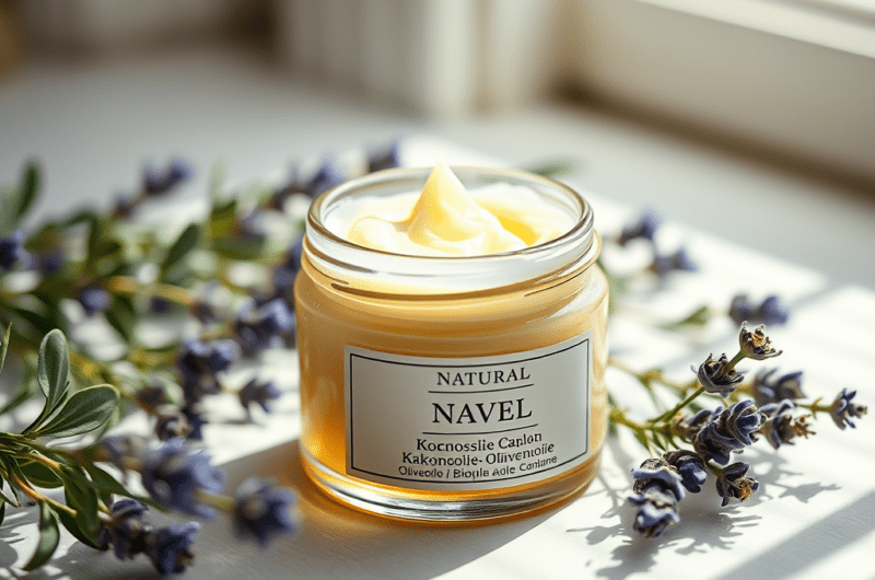 Naturlig healende salve med lanolin